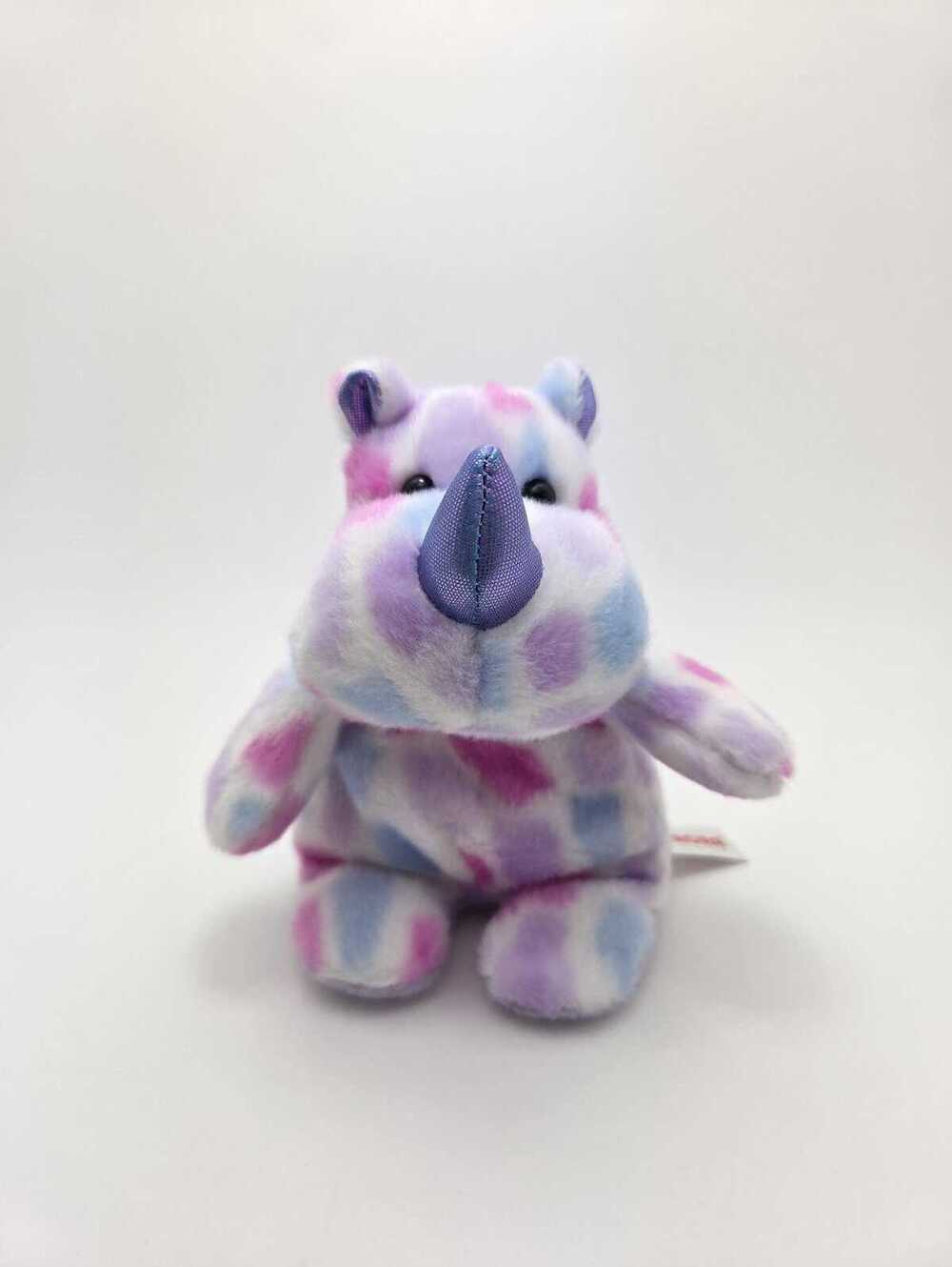 Aurora Jammies "VeryBerry" the Colourful Rhinoceros Plush (5 inch)